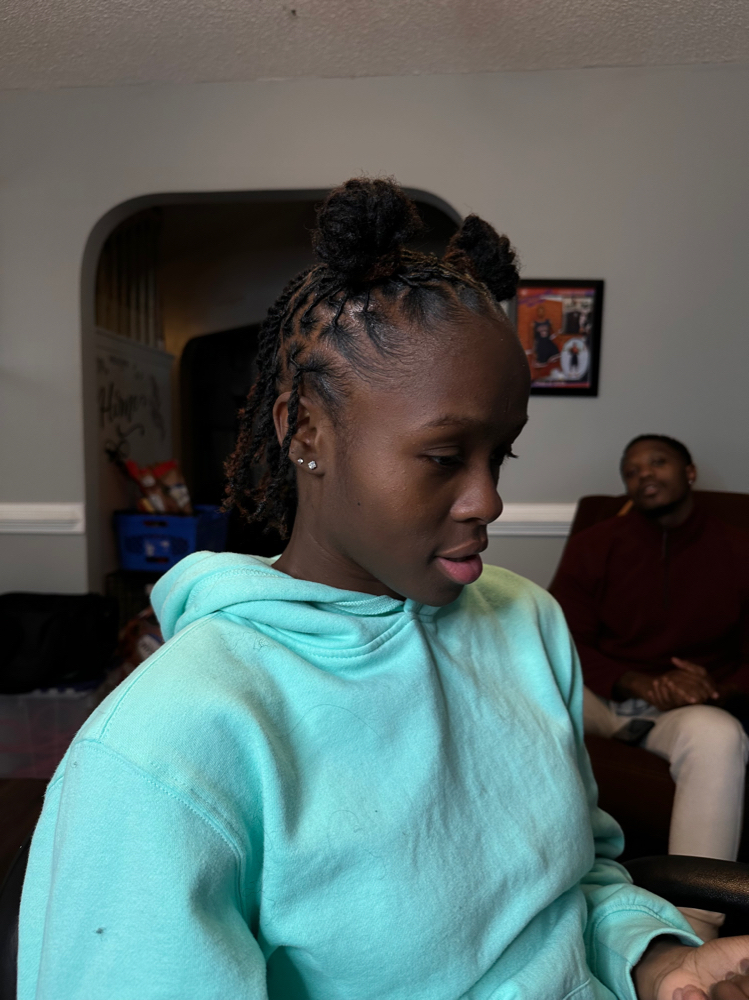 Loc Retwist + Style