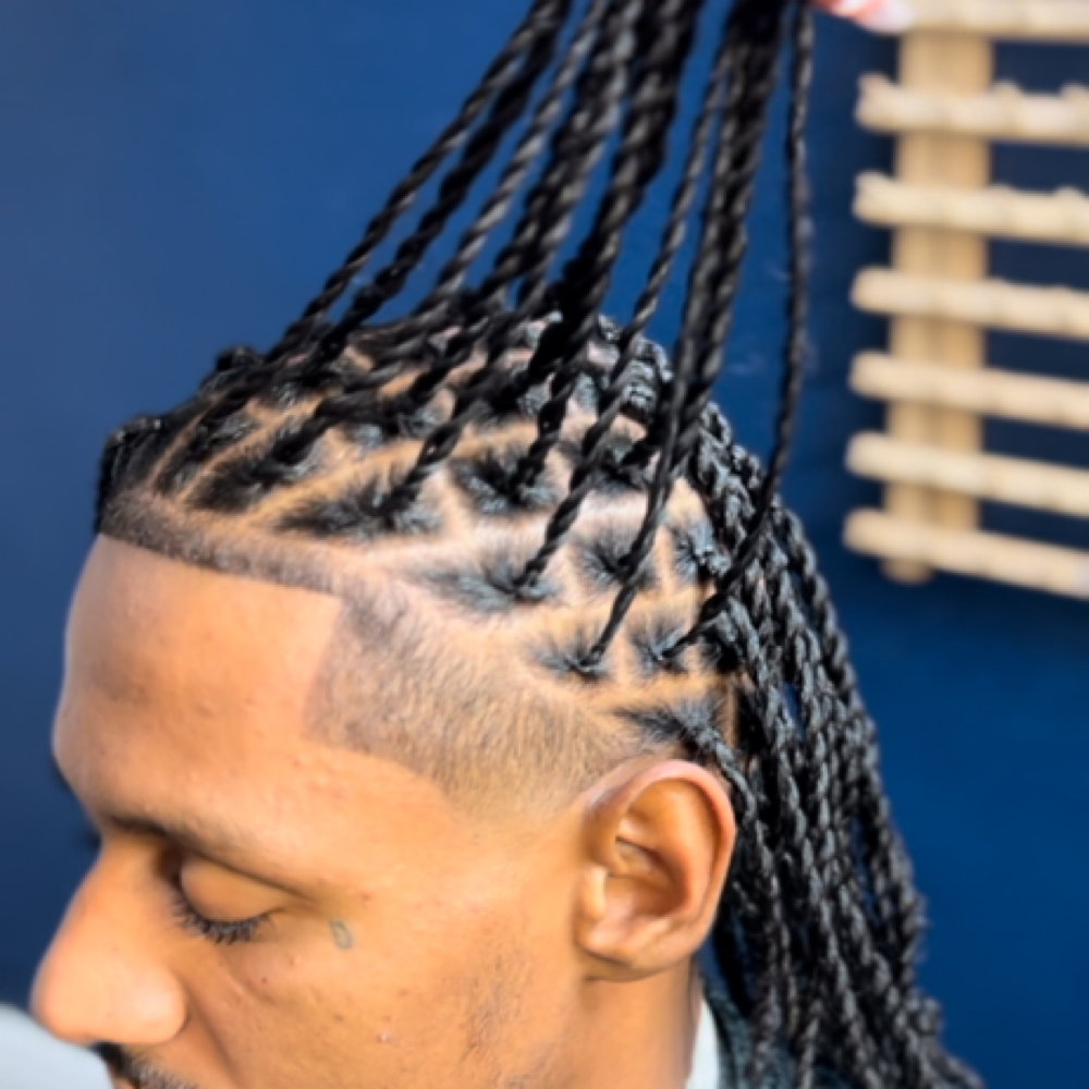Natural Two Strand Twist (Half) at Looks Of Beauty in Bullhead City, AZ