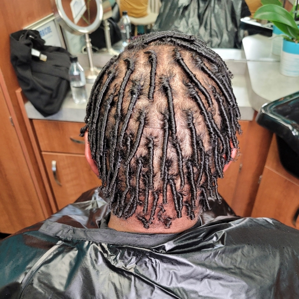 Comb Coils at D&R Hair Studio in Columbia, SC