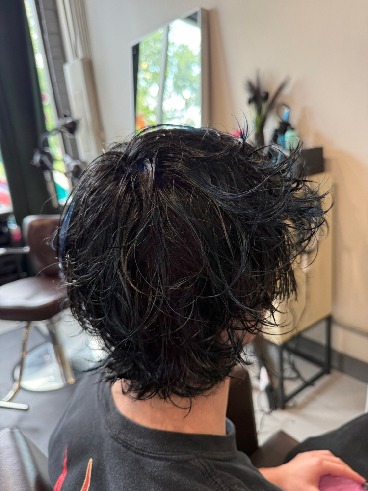 Mens haircut