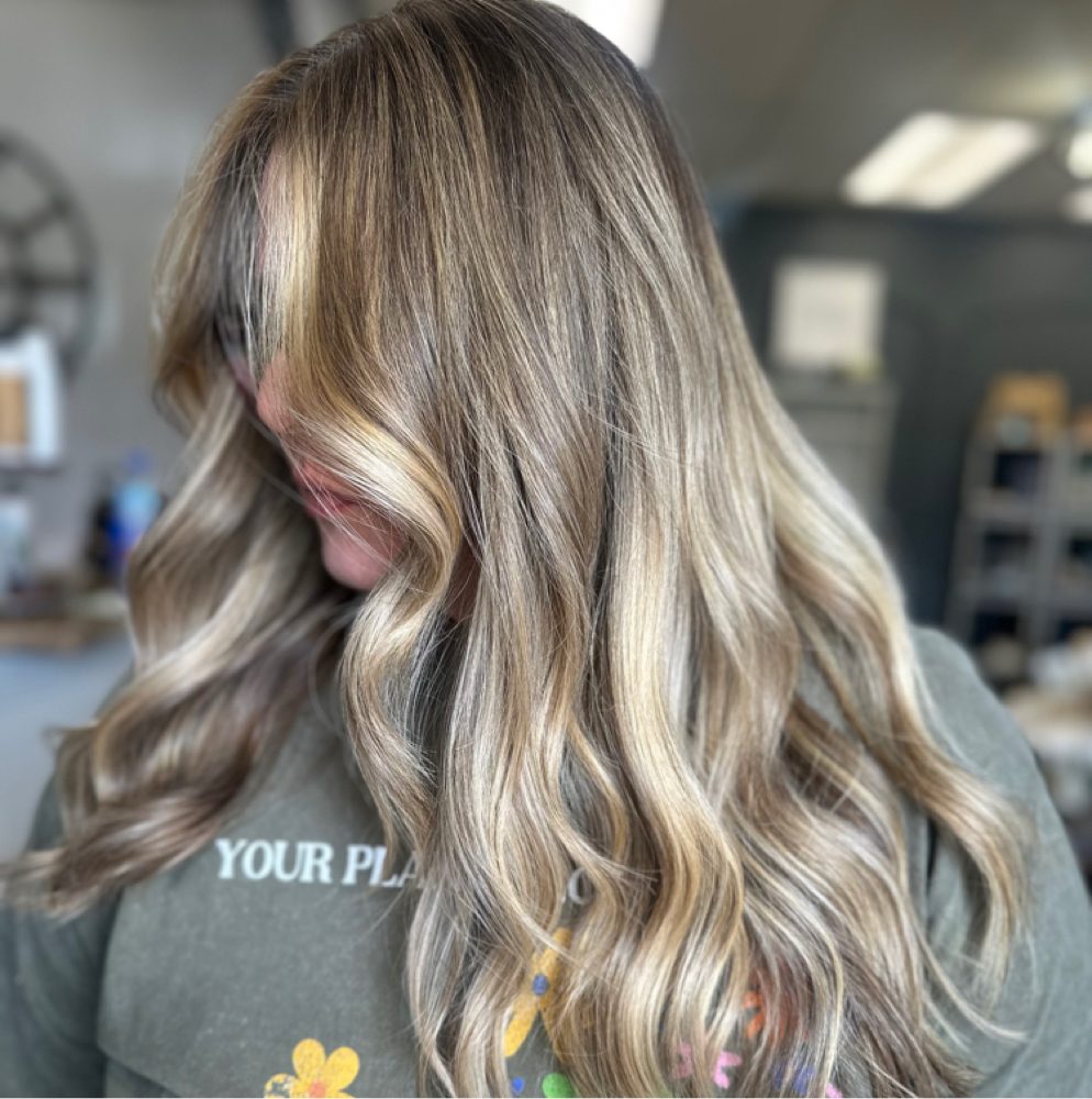 Full Balayage/Teasy-light at The Devoted Blonde Co in Chesterfield, VA