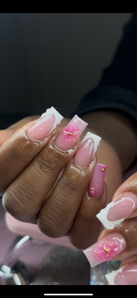 Medium-Square at NAILSSBYALE LLC in Homestead, FL