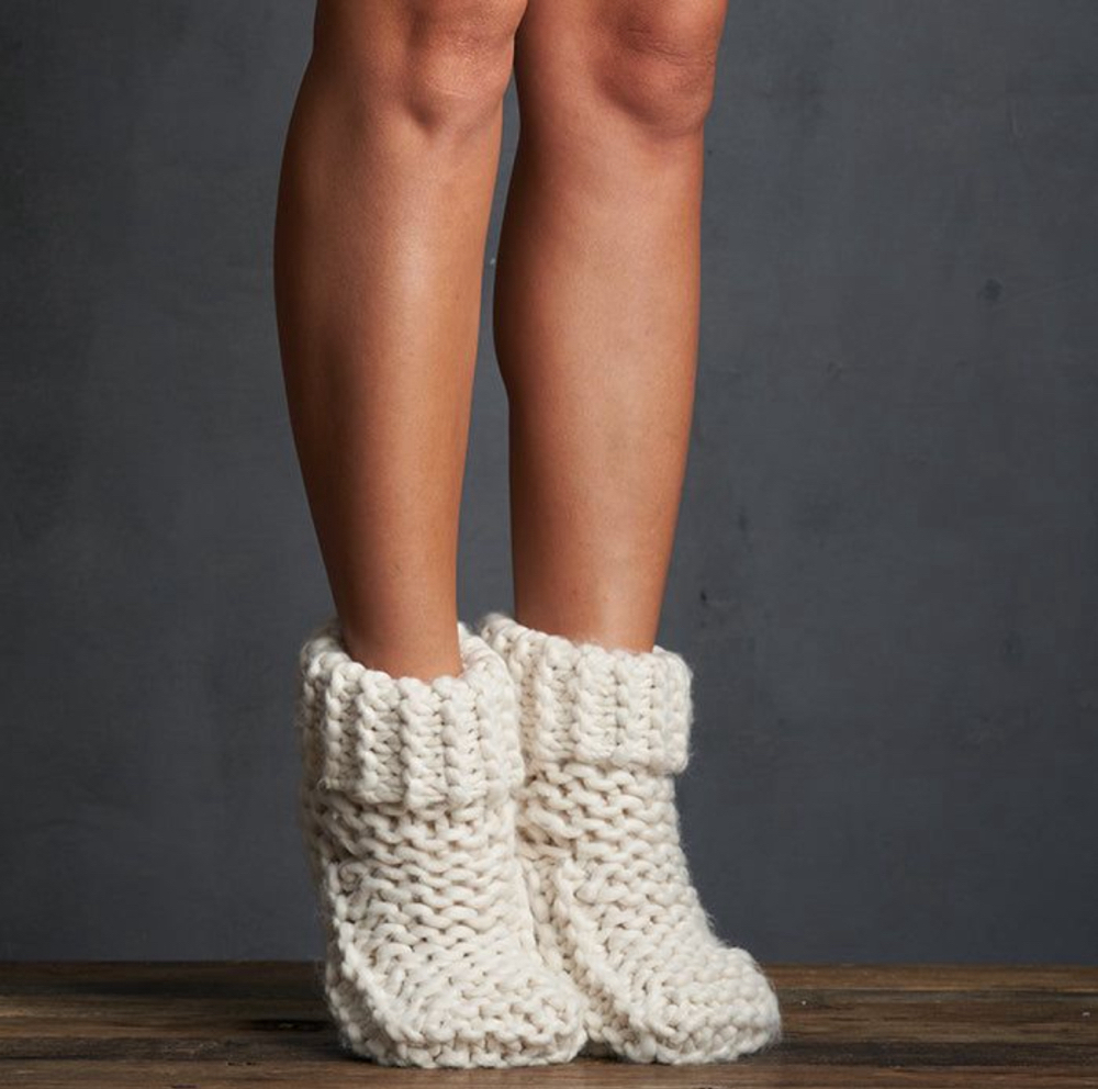 Warm Booties and Mittens