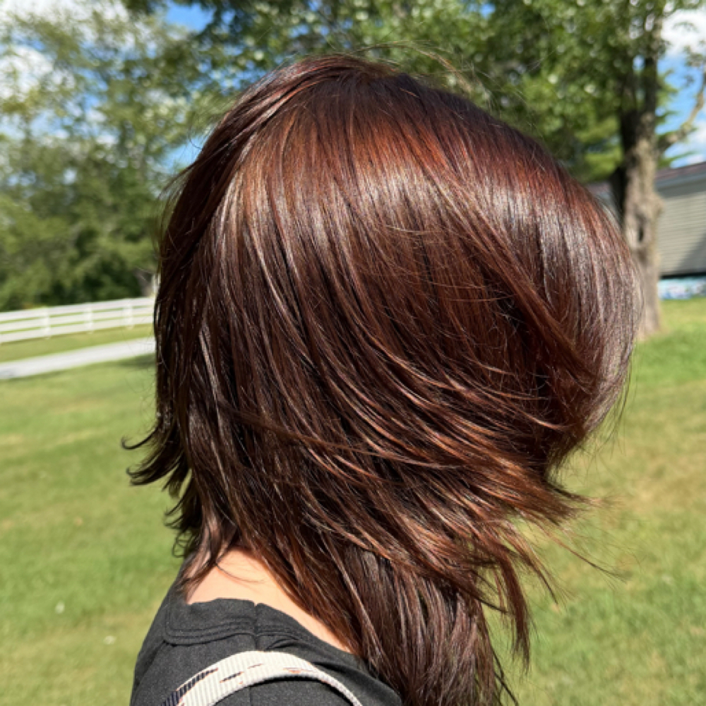 Color Correction at Ayer’s Beauty Salon PLLC in Alburgh, VT