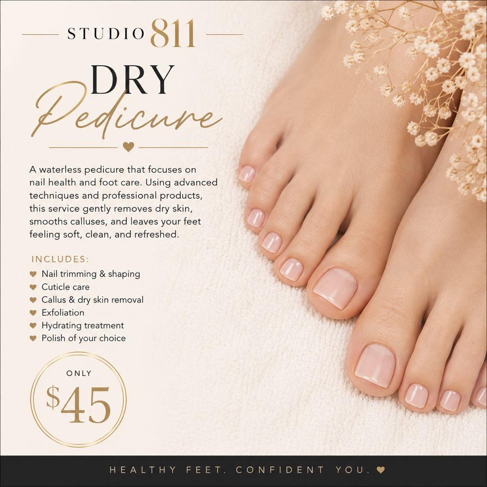 The Studio 811 Dry Pedicure at Studio 811 Nail Studio in Ellensburg, WA