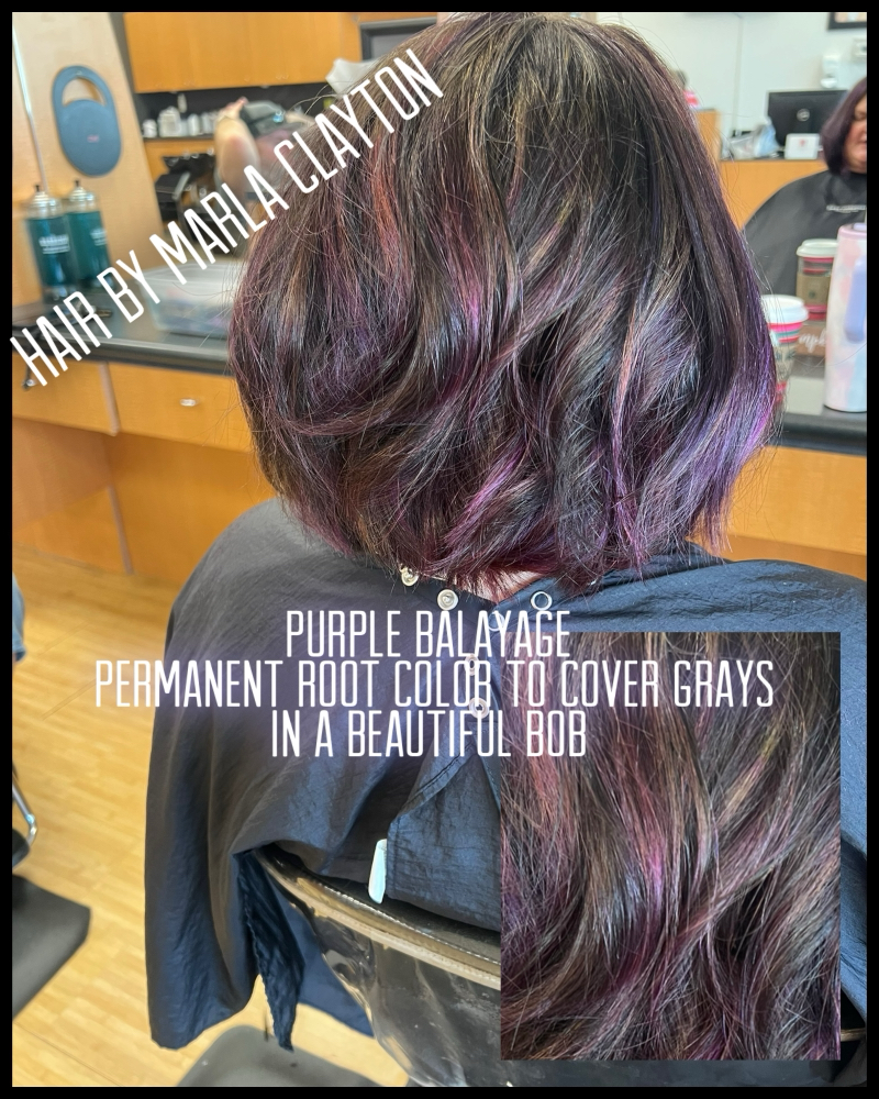 Partial balayage