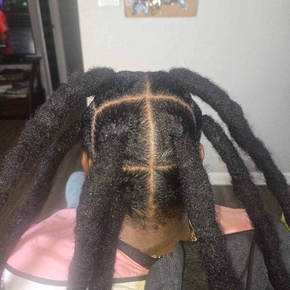 Interlocking/Chrochet at Nappe Locs in Fayetteville, NC