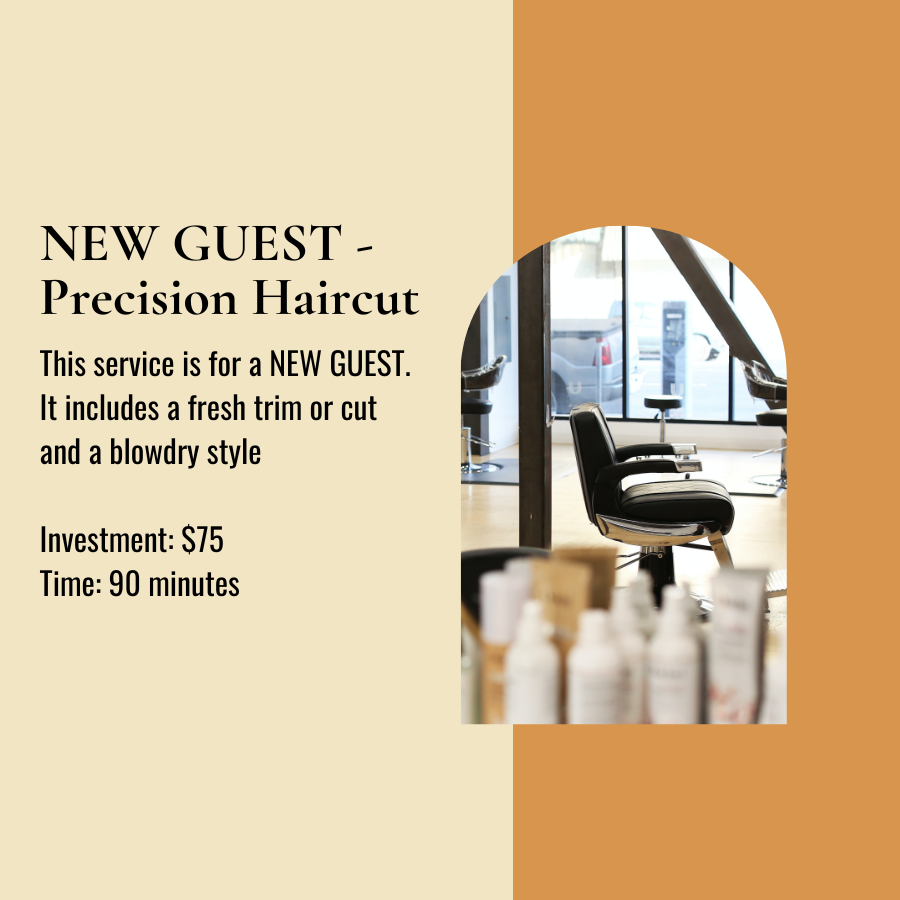 NEW GUEST - Precision Haircut