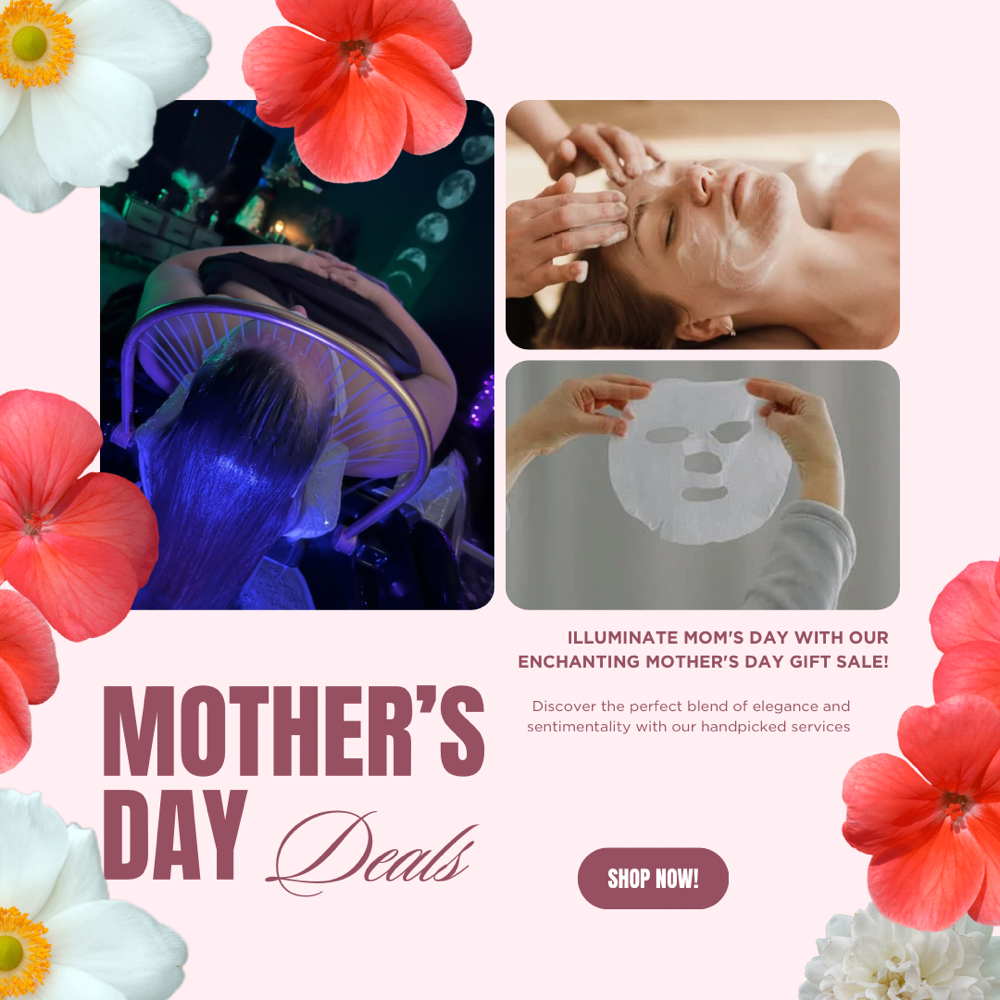 Rose headspa Treatment with facial