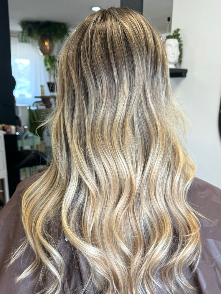Root Retouch + Haircut