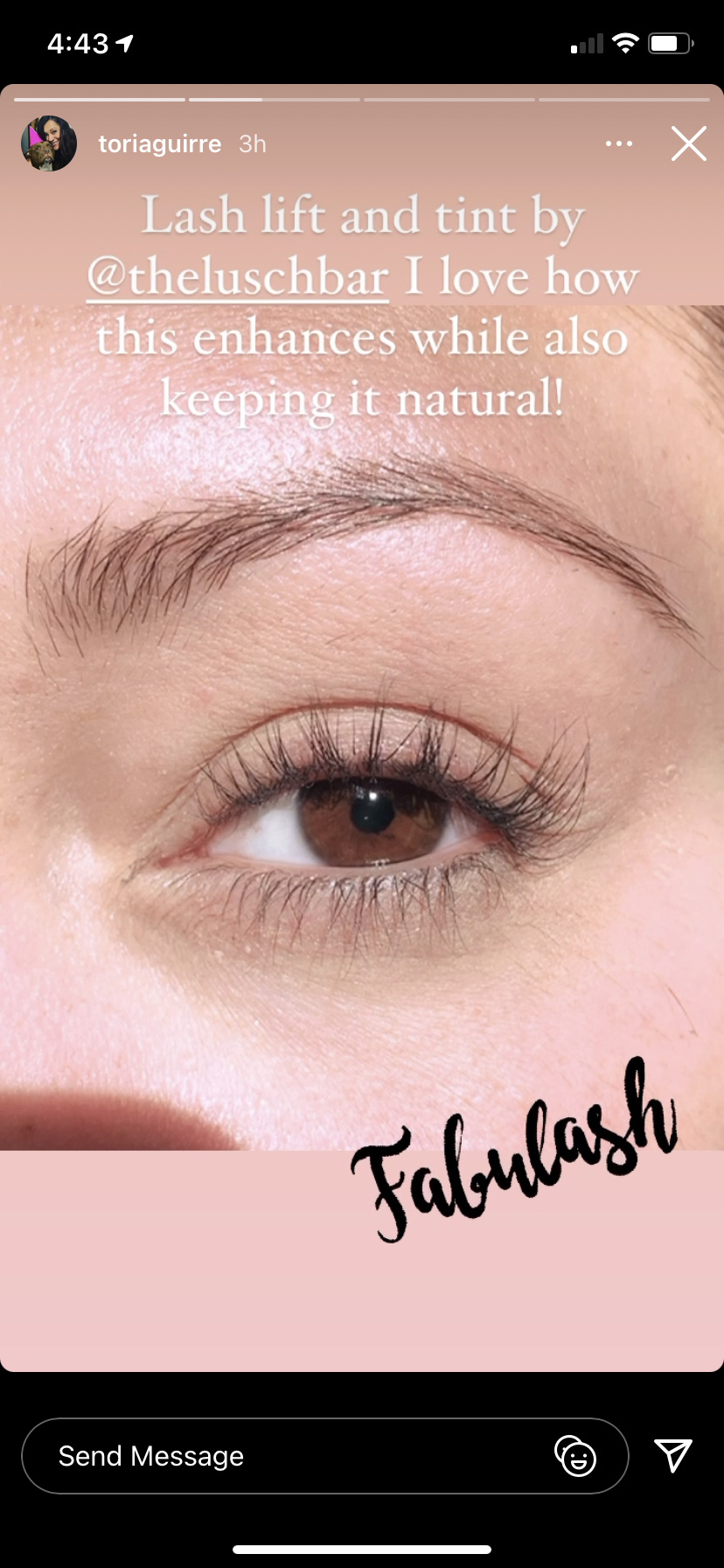 Lash Lift With Tint