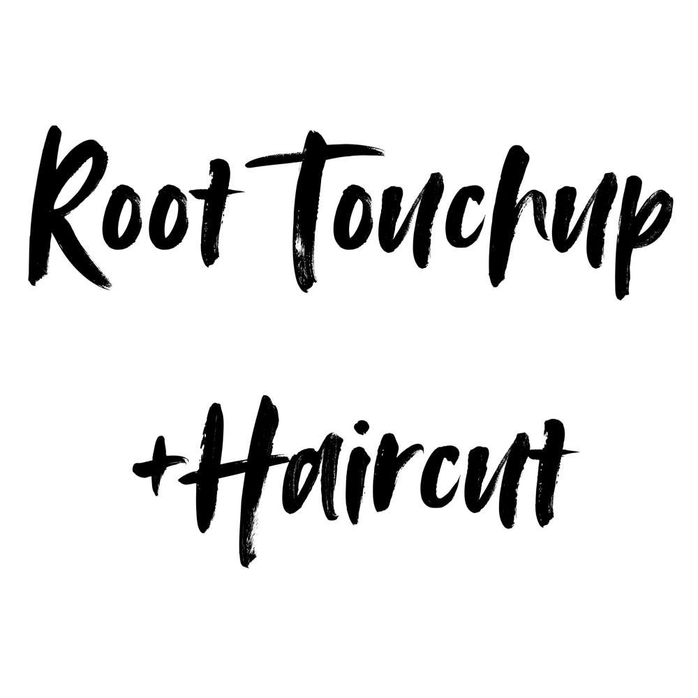 Root Touchup+Haircut at ROYGBV Creative Hair Design in Woodhaven, MI