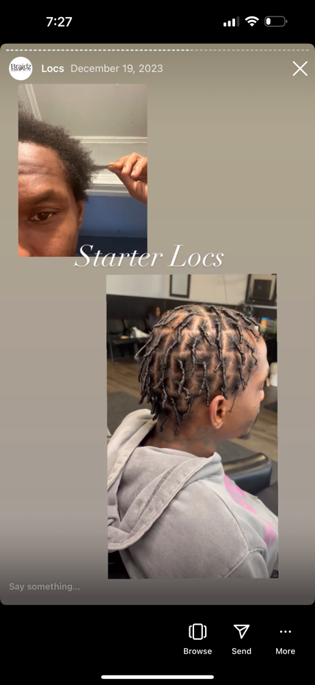 Starter Locs (Comb Coils)