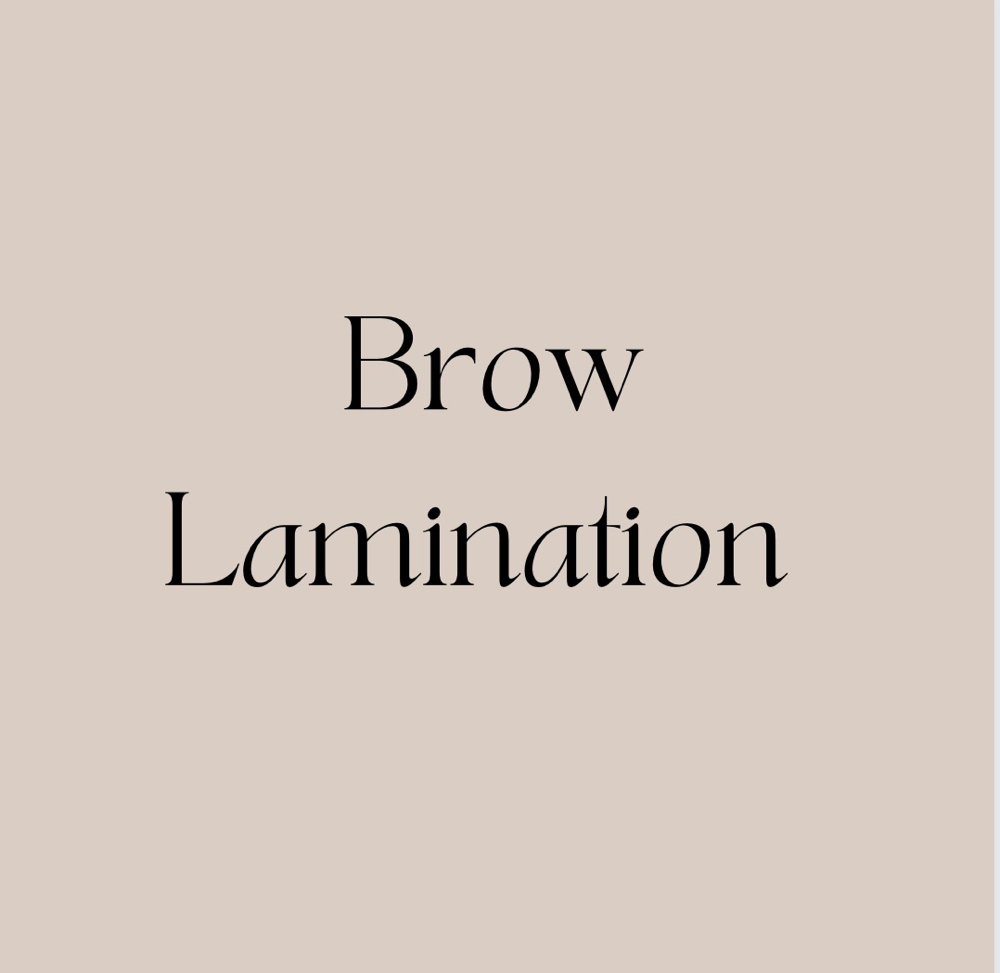 Brow Lamination