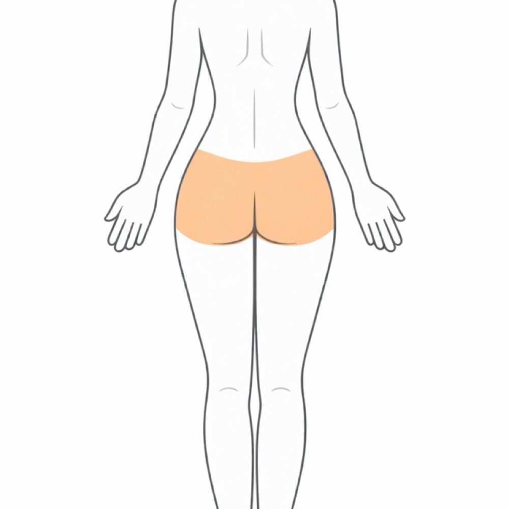 Full Butt (female) at The Luxury Club in Conroe Texas, TX