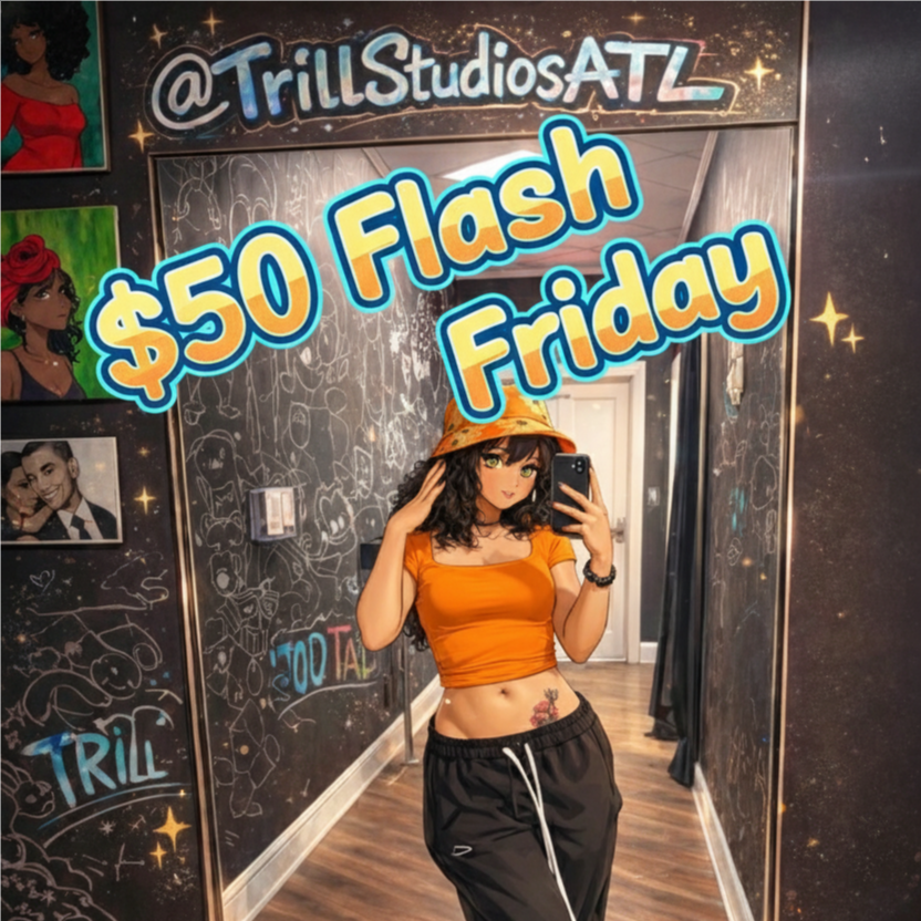 $50 Flash Friday at Shades of Jade Inkk in Snellville, GA