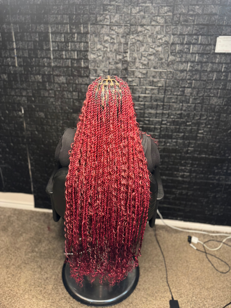 Island Twist (Knotless) (S) at StylezByJazmyne in Oklahoma City, OK
