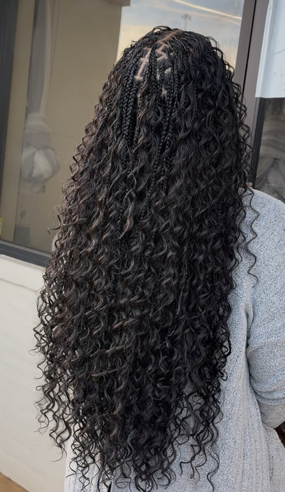 Bora Bora Boho Knotless Braids