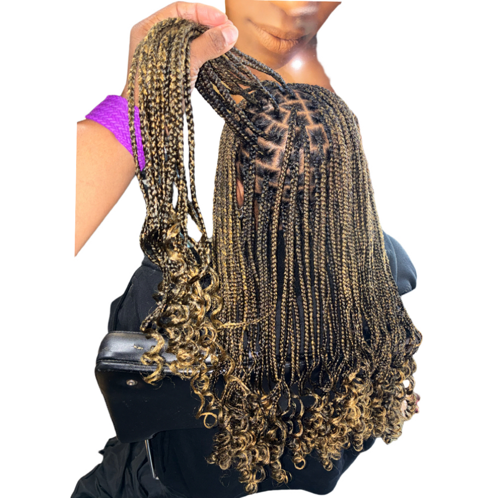 Small Knotless Braids at Trim Blinx Studio in Decatur, GA