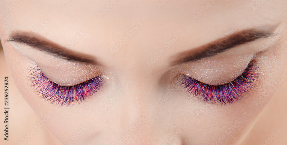 Colored Lashes - Add To Any Set
