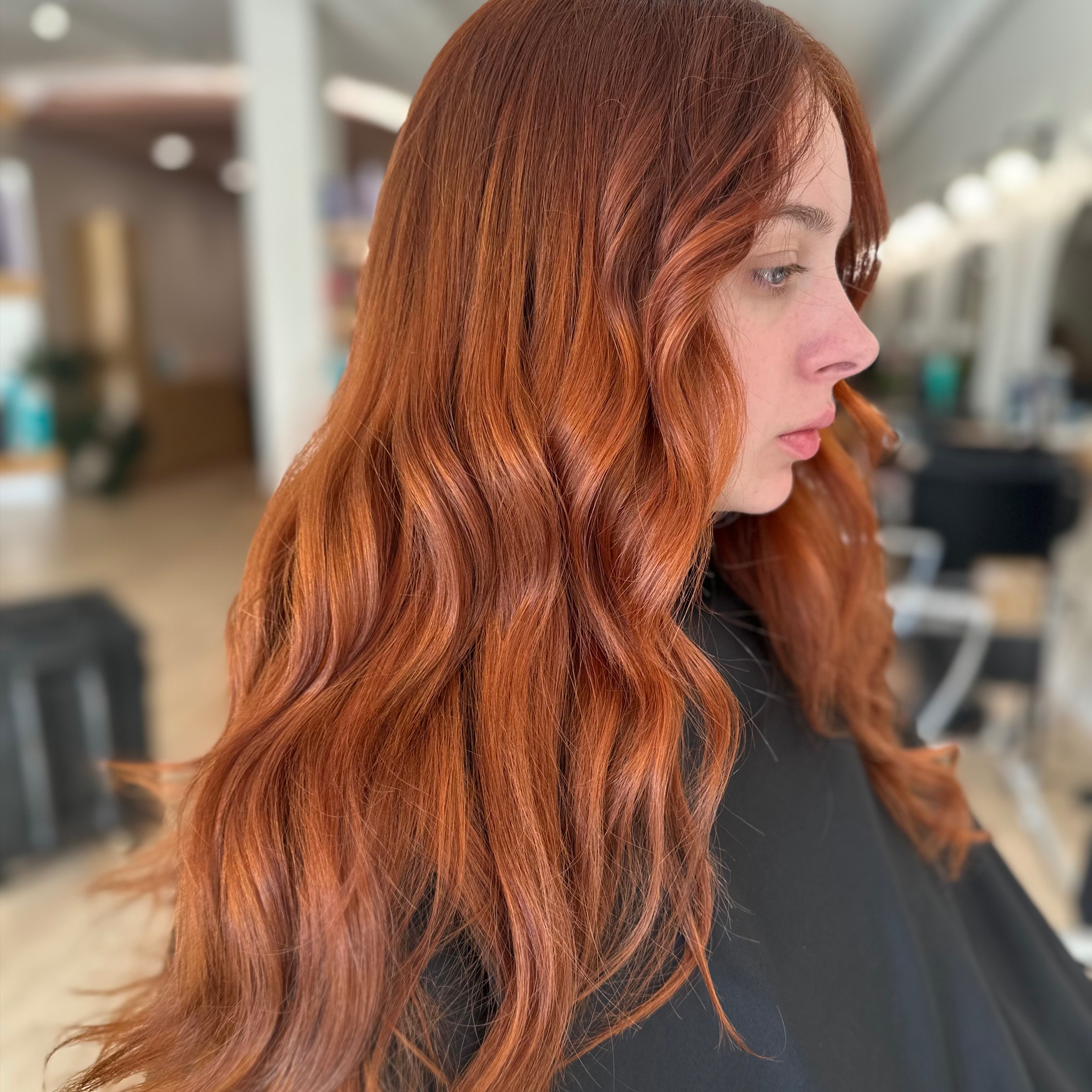 Full Head Color at Abode Salon in Marshall, MI