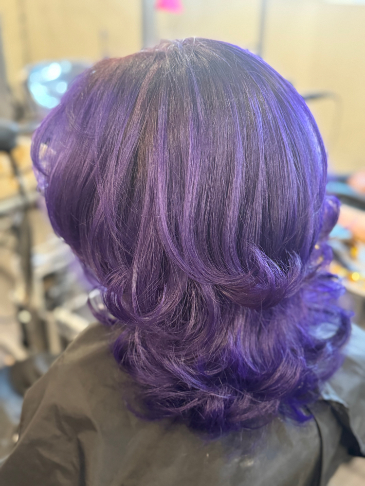 Vivid Hair Color & Style