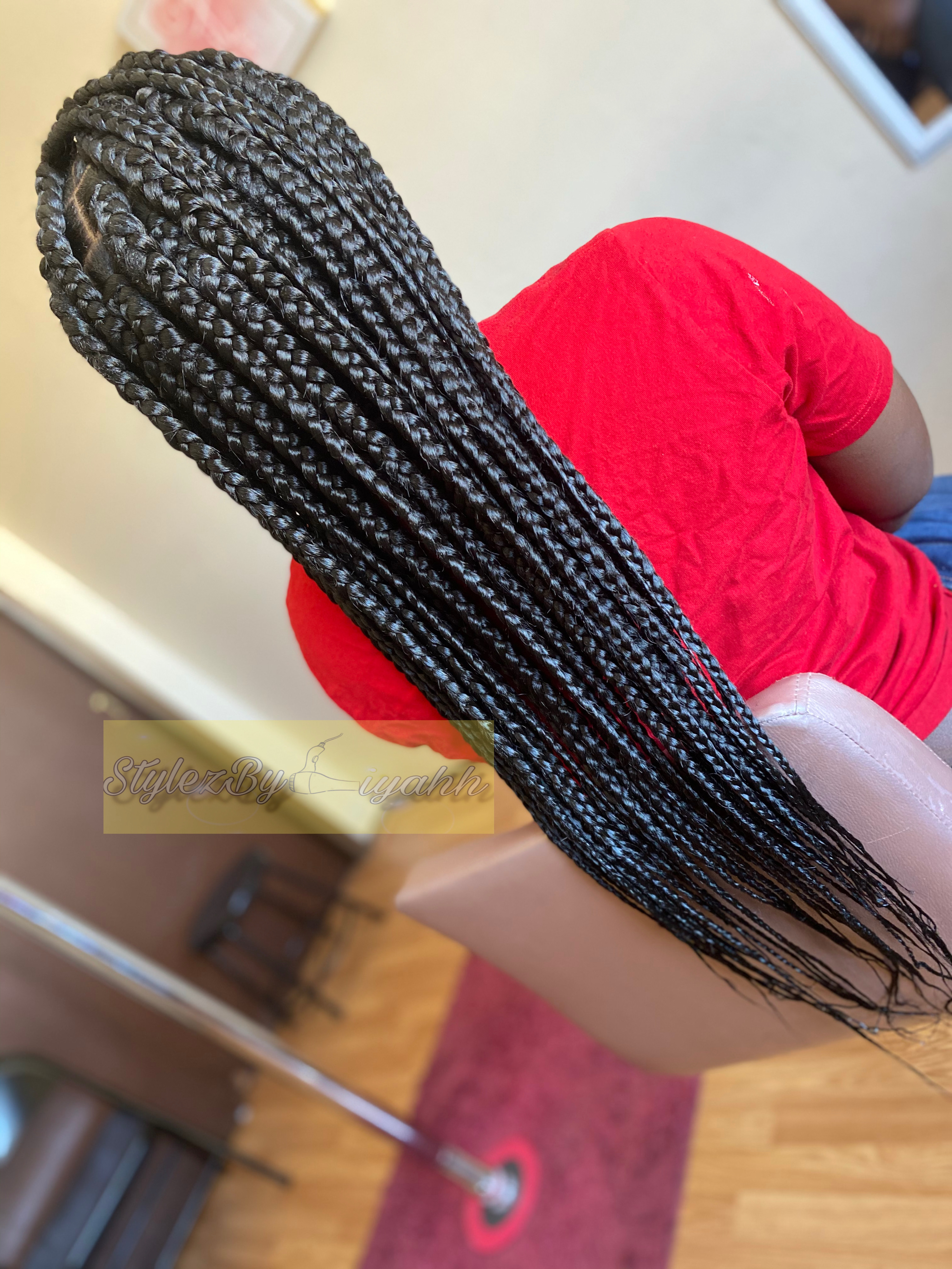 Medium  Box Braids