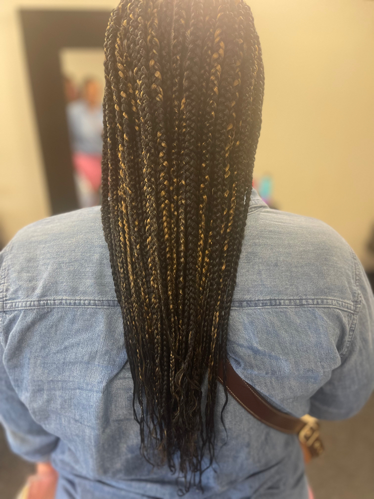 Medium Box Braids