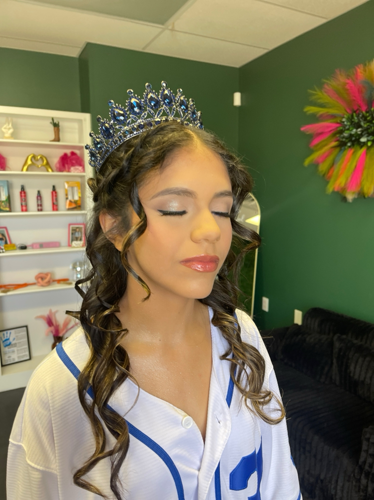 Quince Soft Glam at Impressions Beauty Salon in San angelo, TX