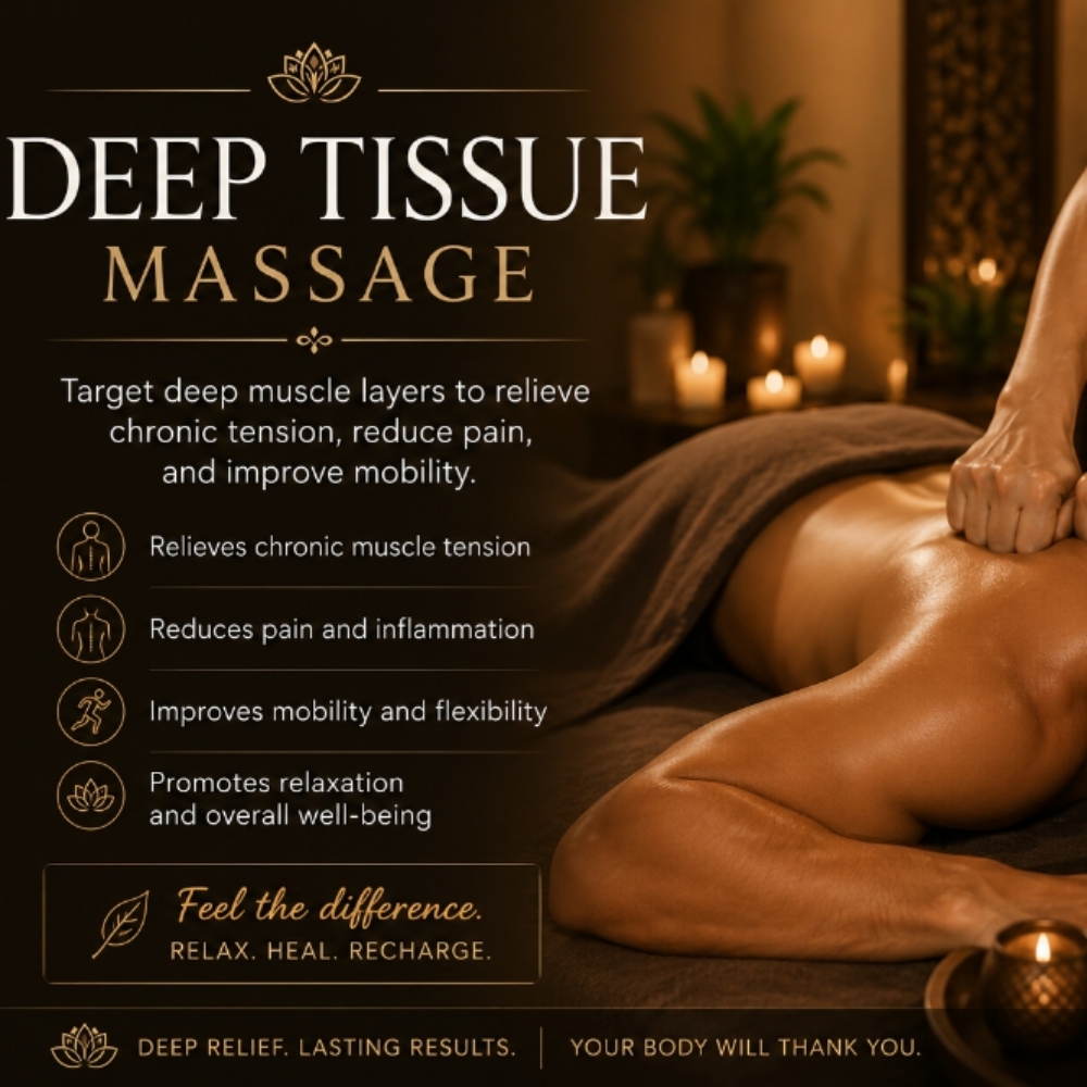 Deep Tissue / Pain Relief Massage at Bali Massage in Lawton, OK
