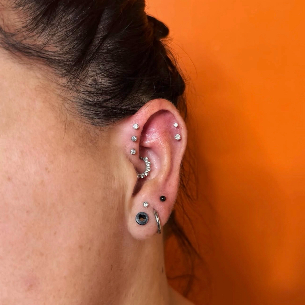 Forward Helix at Revision Body Art in Covina, CA