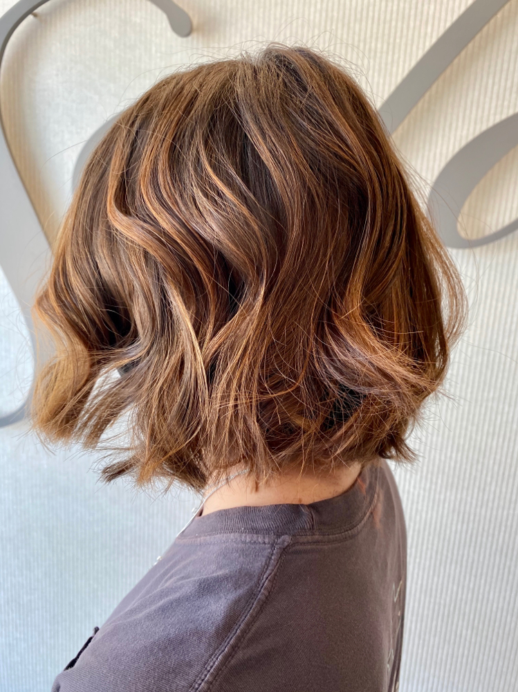 Womans Hair Cut Blow Dry
