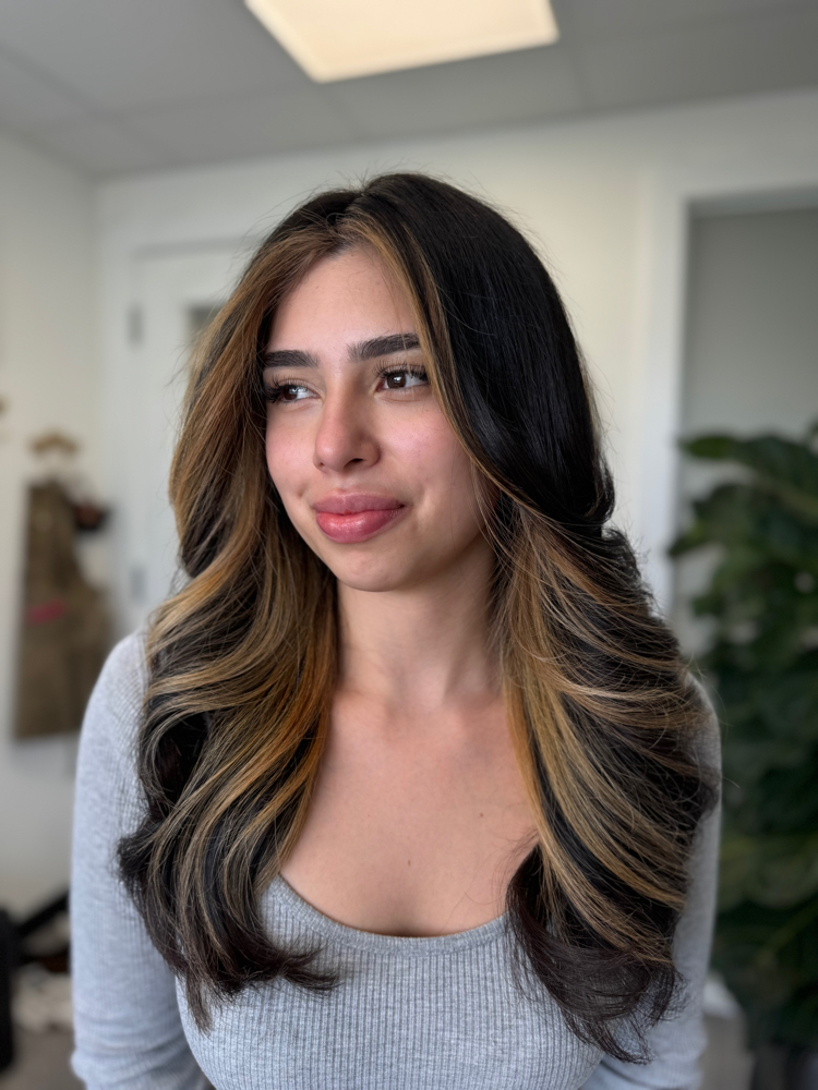 Face Frame at KP Hair Lab in Garden City, NY