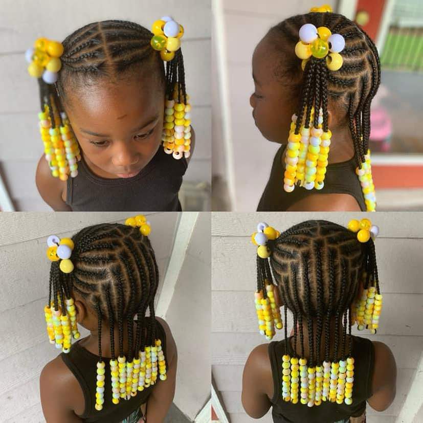 Kid’s Natural Braid Style at Stay Slayed by Ms.Karry in Monroe, NC