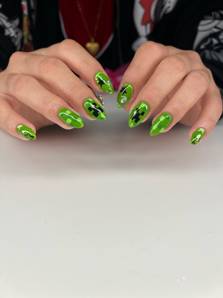 Hand Paint Gel Art
