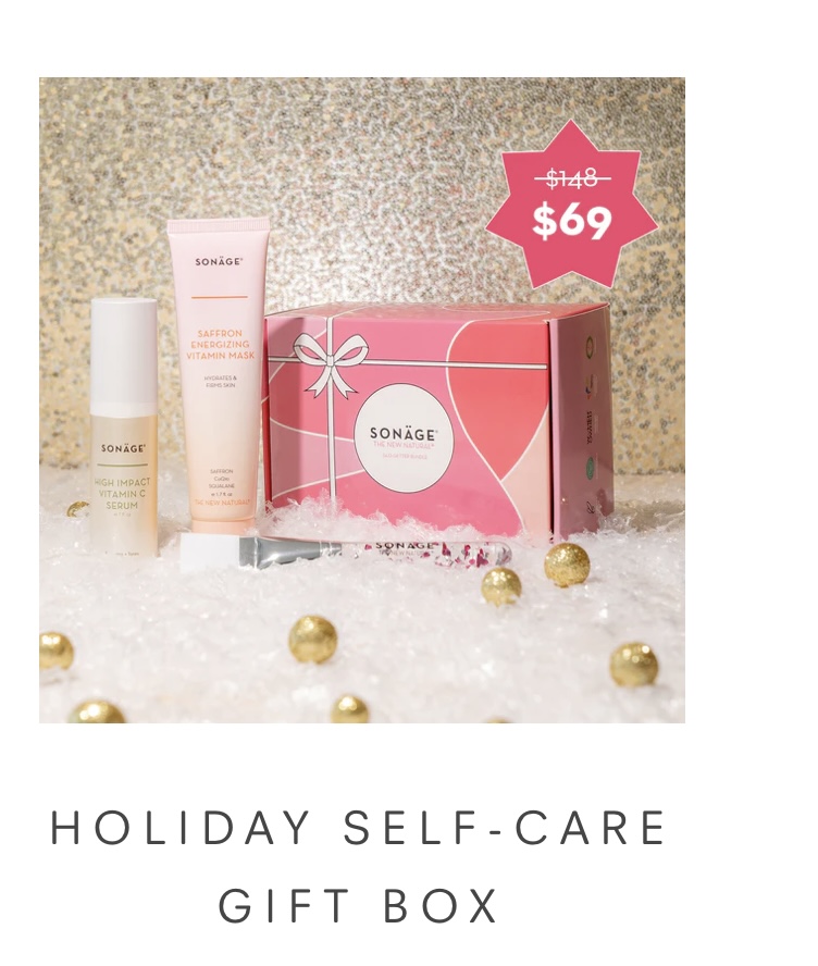 Sonagage Holiday Self Care Gift Box