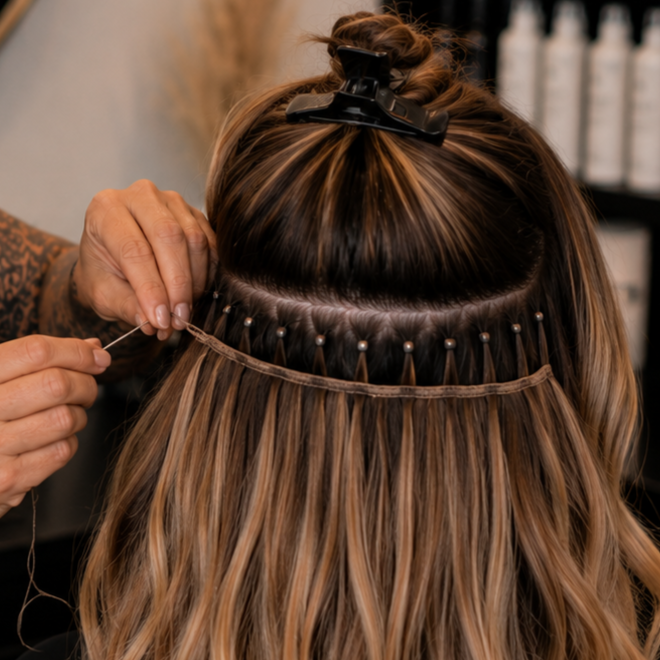 Extension Move-Up at Milk and Honey Hair Collective in Auburn, CA