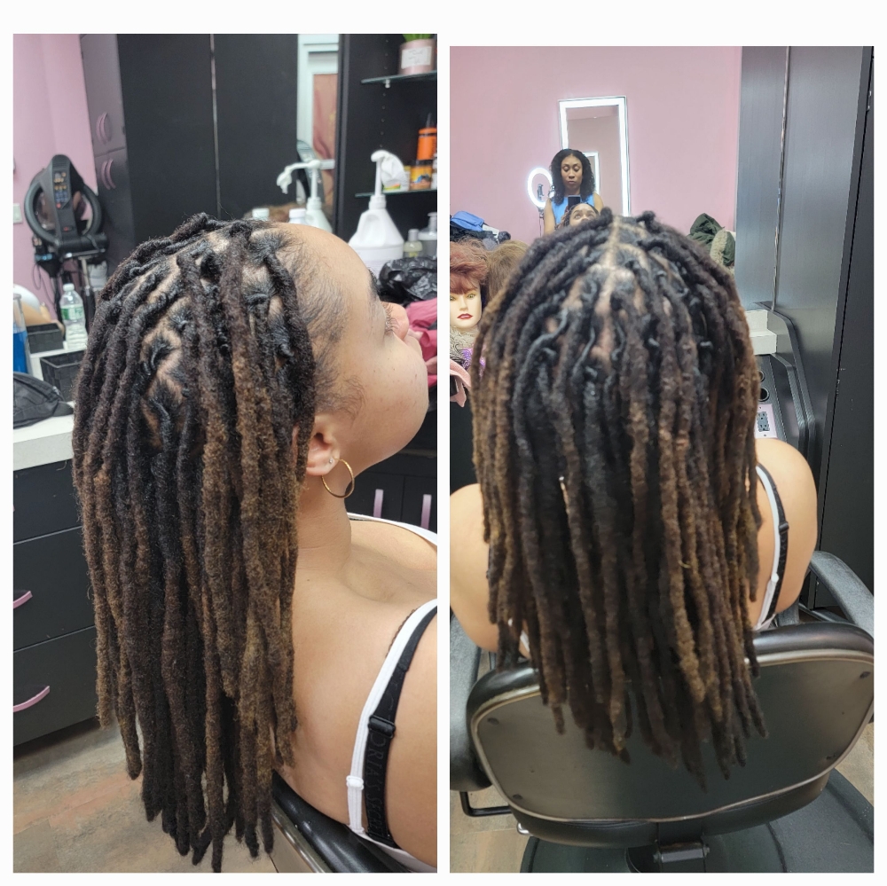 LOCS RETWIST W/ SHAMPOO & TREATMENT