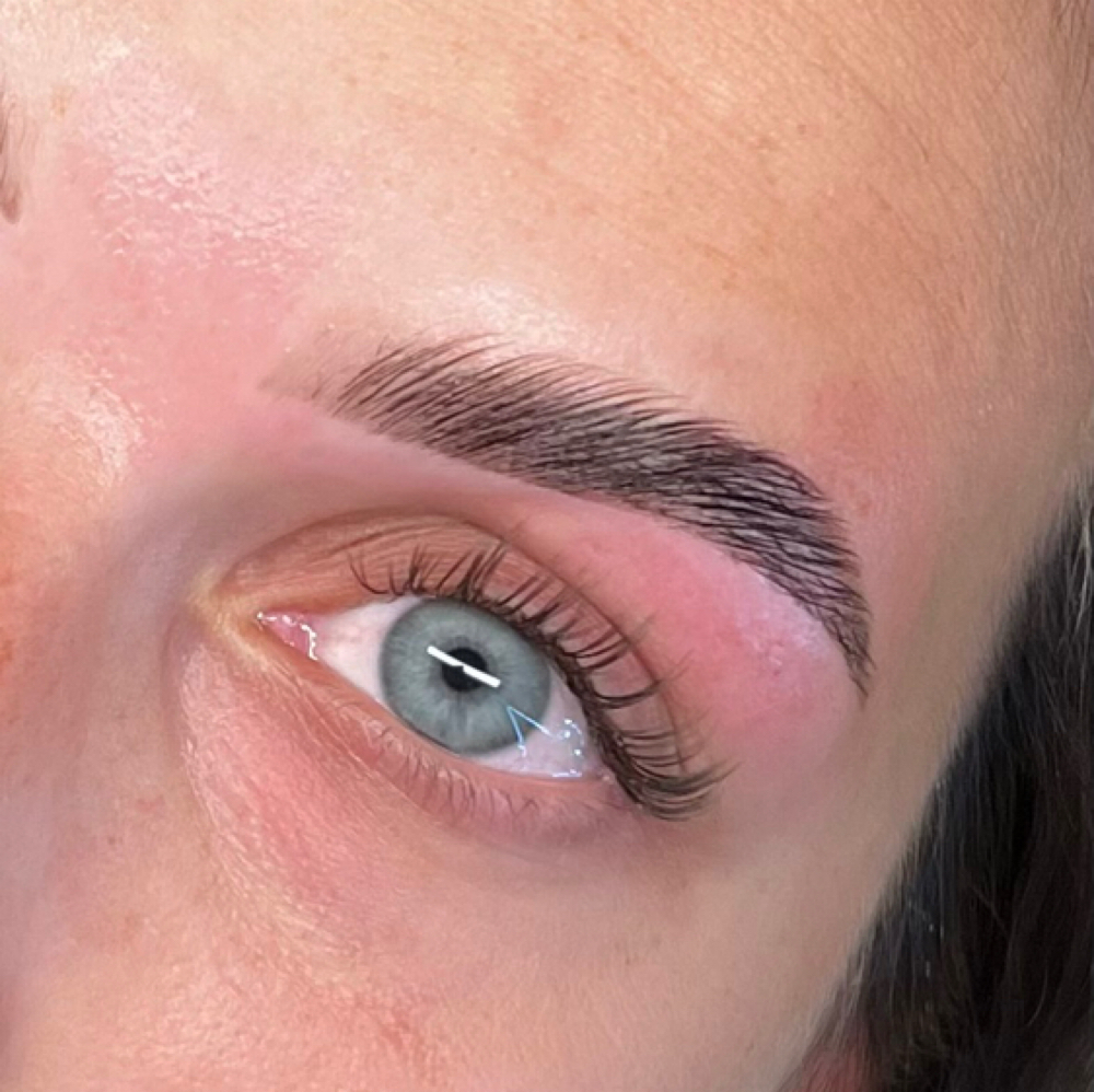 Brow Lamination & Tint at SC Lash & Brow Studio in Waco, TX