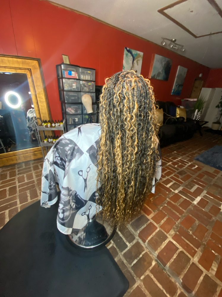 Extra Long Bohemian Box/Knotless