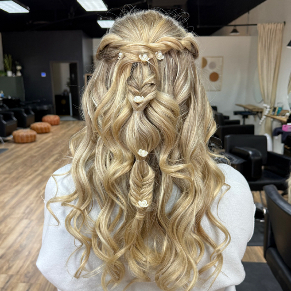 Updos at Valor Hair Salon in Edmond, OK