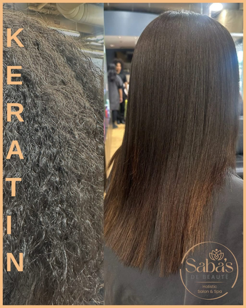 Keratin Hair Treatment at Saba's De Beaute in Chicago, IL