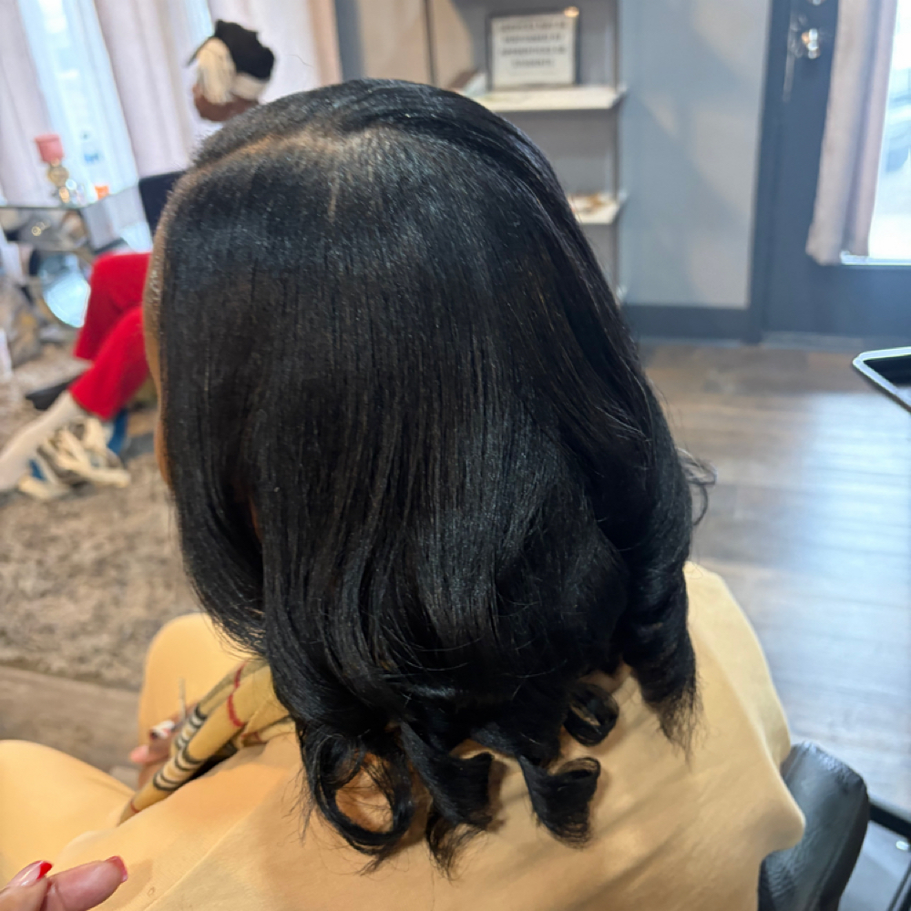 Adult Silk Press at Vault 41 Salon in Decatur, AL