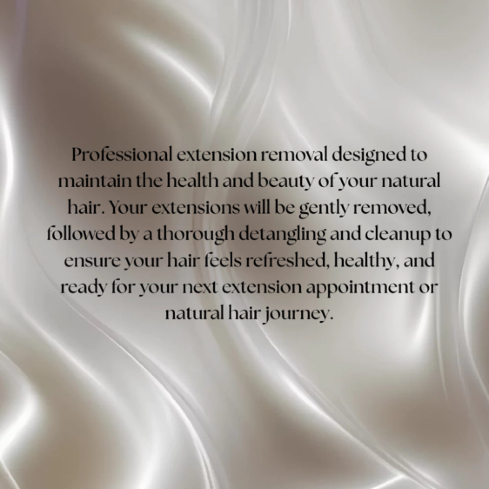 Extention Removal at Hair By Lily G in Burlington, NC
