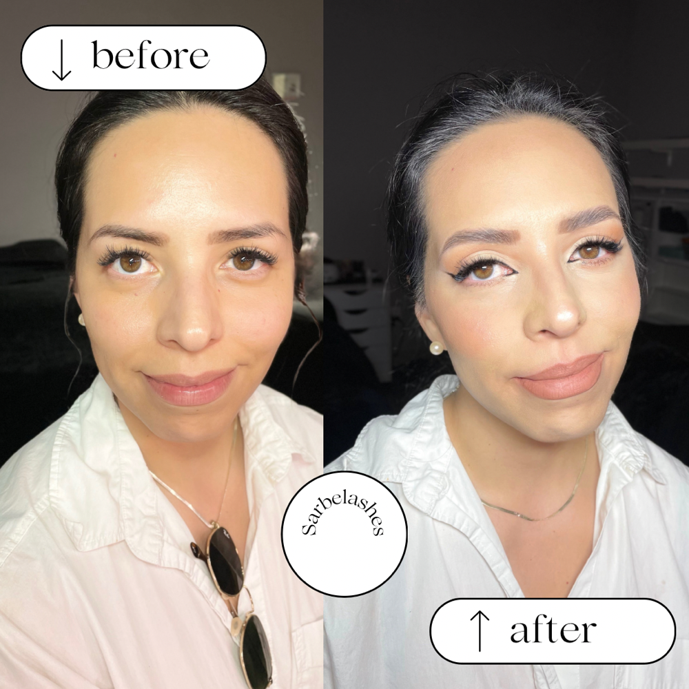 Soft Glam Makeup And Hairstyle
