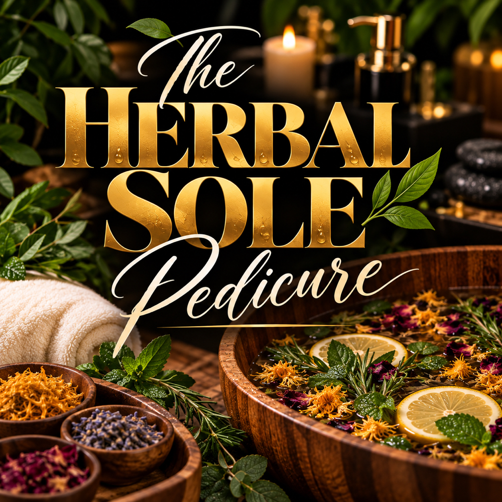 The Herbal Sole Pedicure at Luxe Nails Lab in Jacksonville, FL