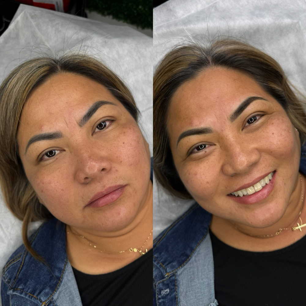 Foreign Brow Refresh at The Boujee Ink Studio PMU in Cedar Park, TX
