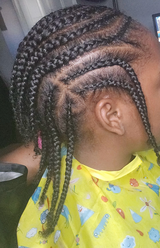Cornrows + Hair Trim at Treasured Crowns LLC in Petersburg, VA