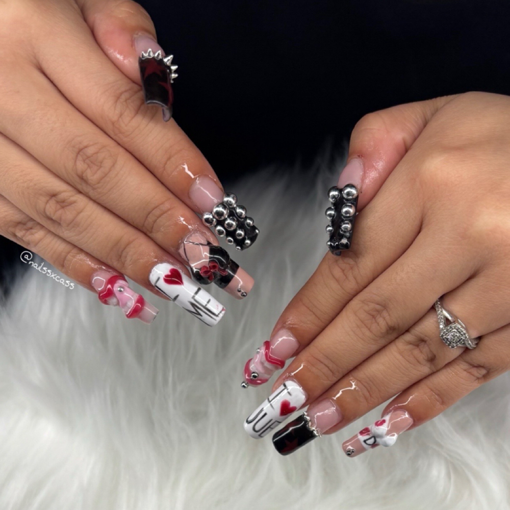 Gel X - Tier 3 Design at Yaya Gloss Co. in Richardson, TX