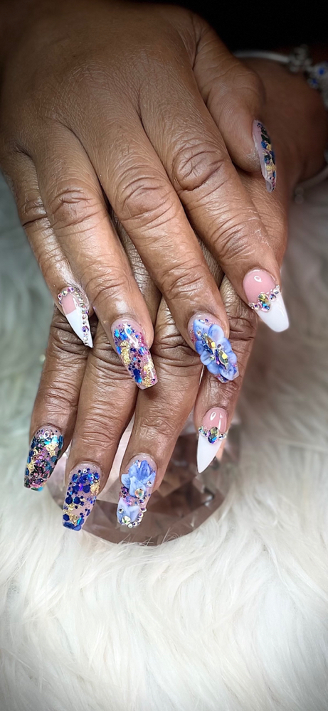 Nail Art, Foil , Jewls Extra Each